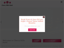 Tablet Screenshot of cherryhillshotel.com
